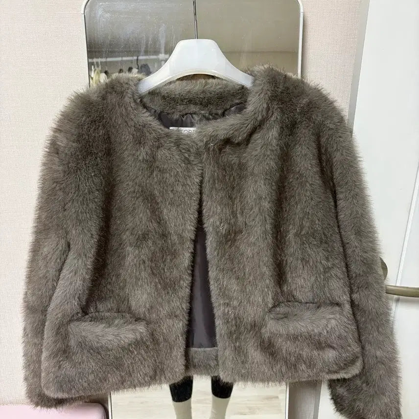 [BUNJANG] Forest Merry Mink Fur Jacket / 포레스트 메리 밍크 퍼 자켓