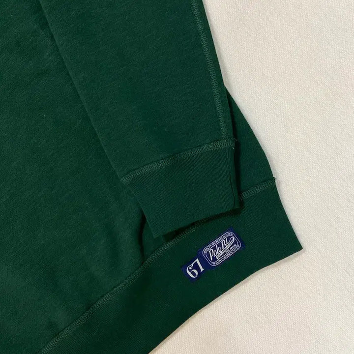 [BUNJANG] Polo Vintage Patch Logo Sweatshirt (Sealed) / [QR가능/쇼핑백O] 폴로 빈티지 패치 로고 맨투맨 미개봉 새상품