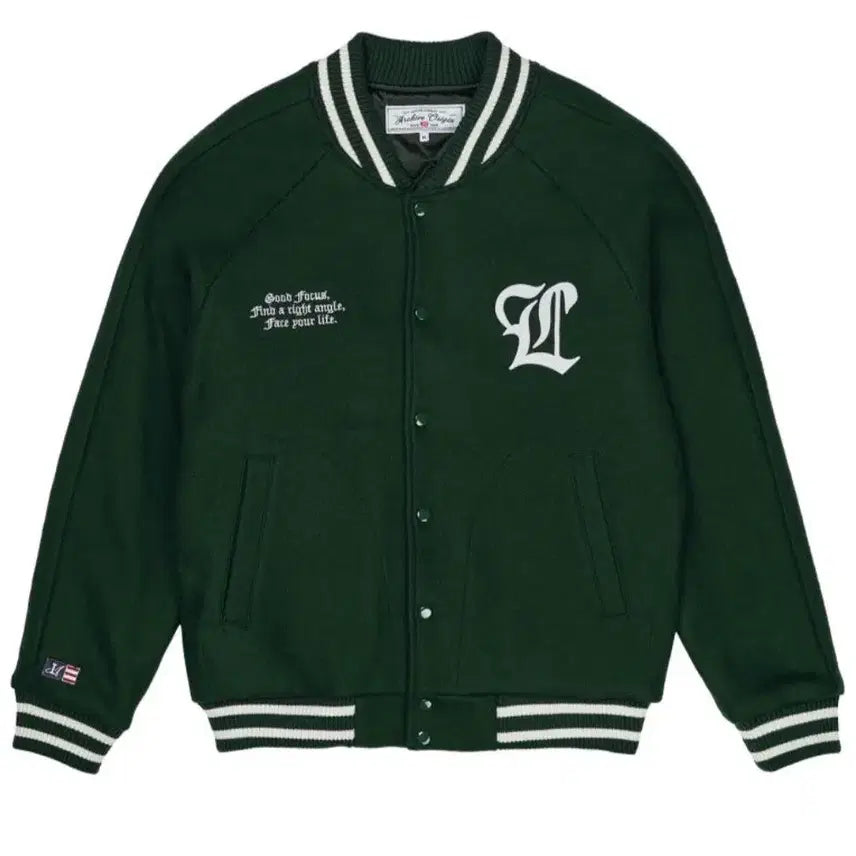 [BUNJANG] Life Archive Liberty Wool Varsity Jacket / [라이프 아카이브] 리버티 울 바시티 자켓
