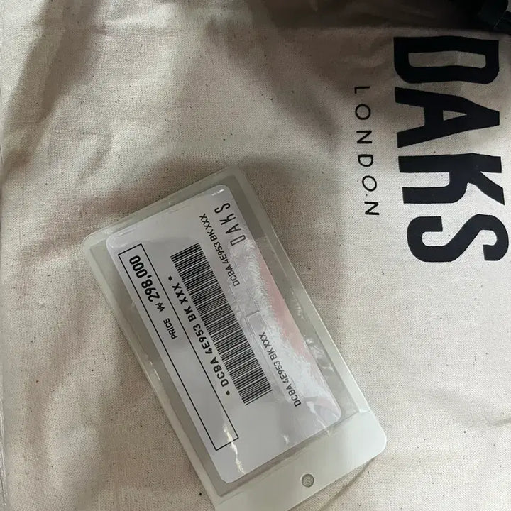 [BUNJANG] Daks Teddy Bear Embroidered Bucket Bag / 닥스 블랙 테디베어 자수 버킷백