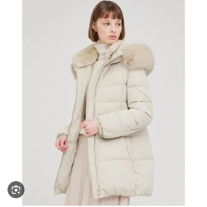 [BUNJANG] Hazzys Women's Fur Padded Jacket / 헤지스 여성 퍼 패딩