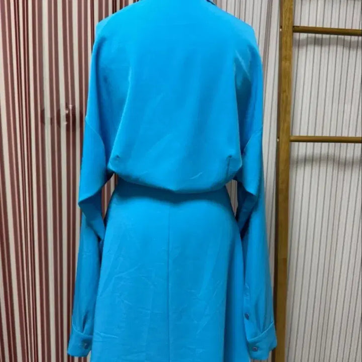 [BUNJANG] Layered Crop Shirt Mini Dress / 크롭 레이어드 셔츠 원피스 미니 드레스