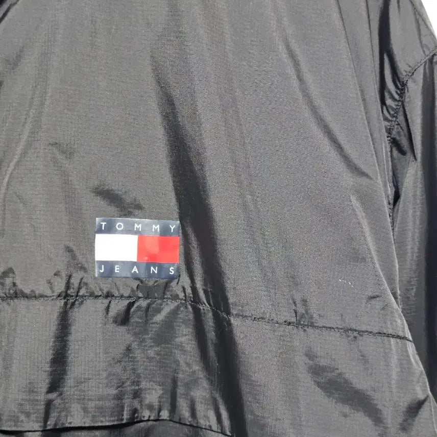 [BUNJANG] Tommy Hilfiger Black Oversized Windbreaker Jacket (Men&