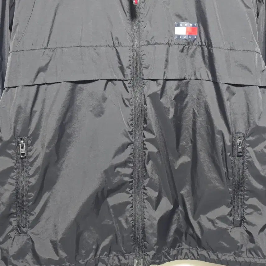 [BUNJANG] Tommy Hilfiger Black Oversized Windbreaker Jacket (Men&