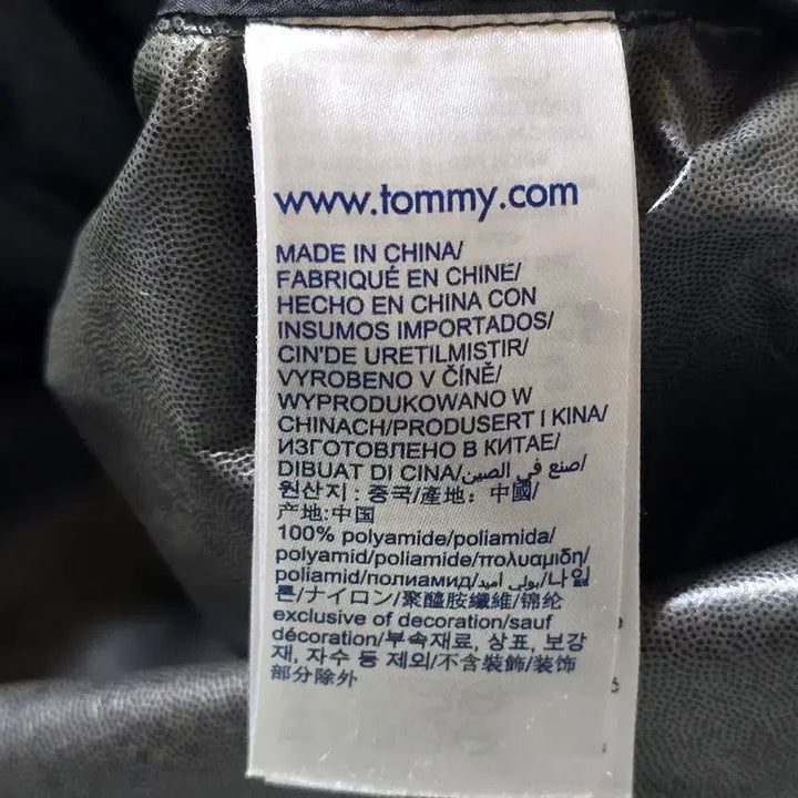 [BUNJANG] Tommy Hilfiger Black Oversized Windbreaker Jacket (Men&