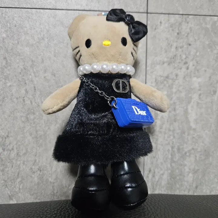 [BUNJANG] Long-legged Kitty Doll Keyring / 새상품)롱다리 키티 인형 키링