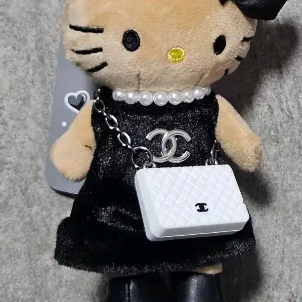 [BUNJANG] Long-legged Kitty Doll Keyring / 새상품)롱다리 키티 인형 키링