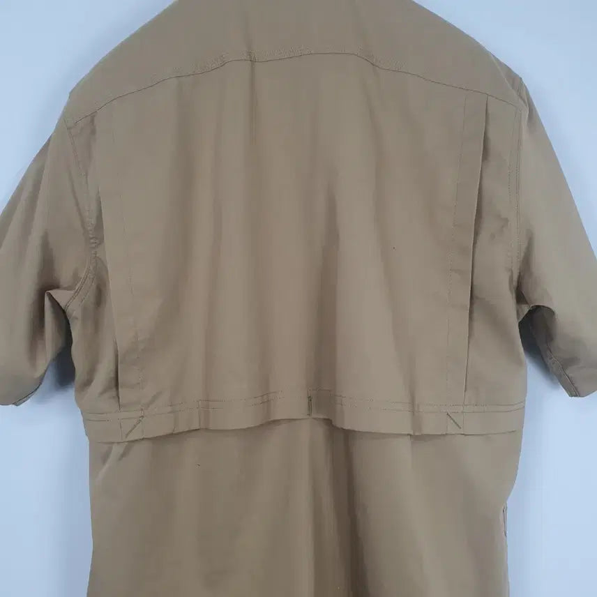 [BUNJANG] Carhartt Short Sleeve Work Shirt Brown M / 1107.칼하트 반팔 워크셔츠 브라운 컬러M