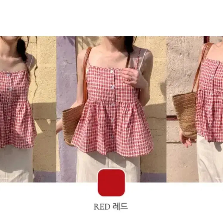 [BUNJANG] N/A Tank Top / 리피 나시블라우스 나시