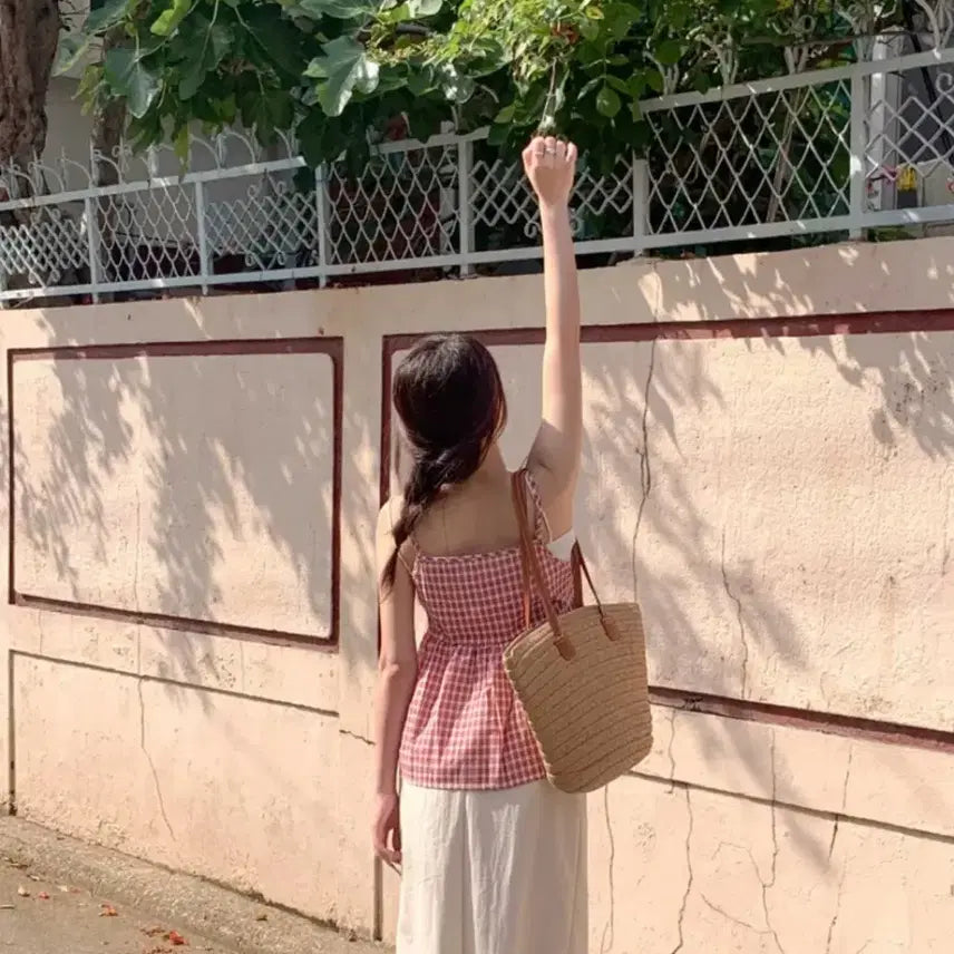 [BUNJANG] N/A Tank Top / 리피 나시블라우스 나시