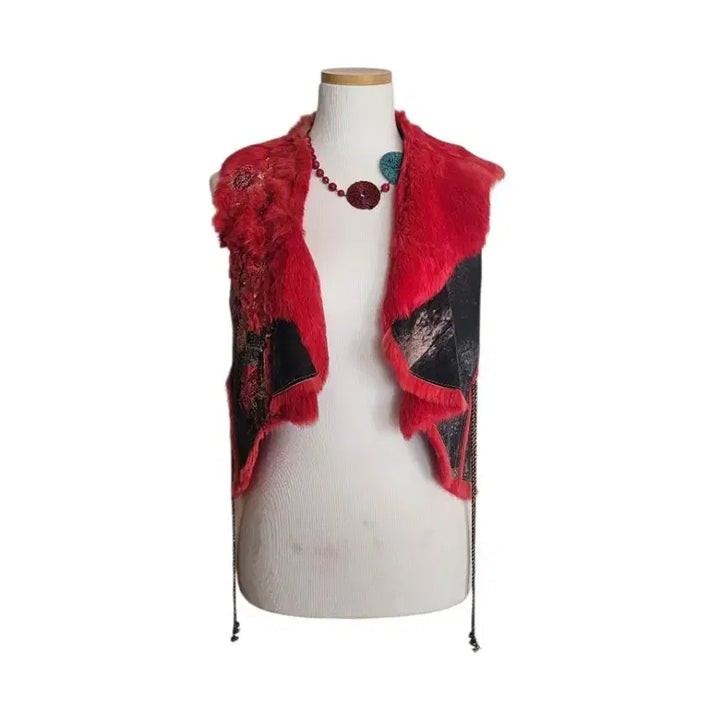 [BUNJANG] Tankus Fur Vest / 탱커스 퍼 베스트