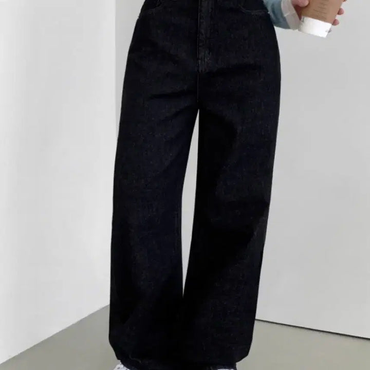 [BUNJANG] Silliki High-Waist Non-Fade Jeans / 실리키 가을 하이앤 논페이 드 봄 여름 생지 하이웨스트 청바지 히든밴딩