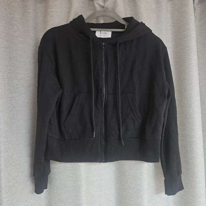 [BUNJANG] Cropped Hoodie Zip-up / 크롭 후드 집업