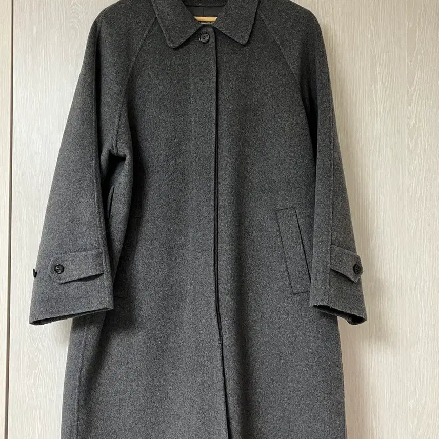 [BUNJANG] Cashmere Wool Long Coat / 캐시 울 롱코트
