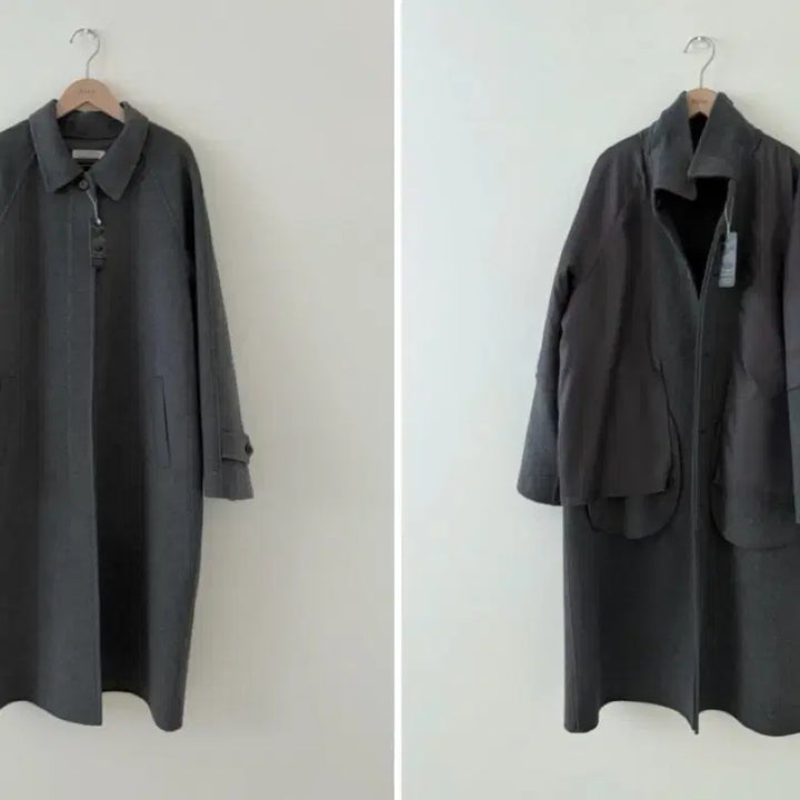 [BUNJANG] Cashmere Wool Long Coat / 캐시 울 롱코트