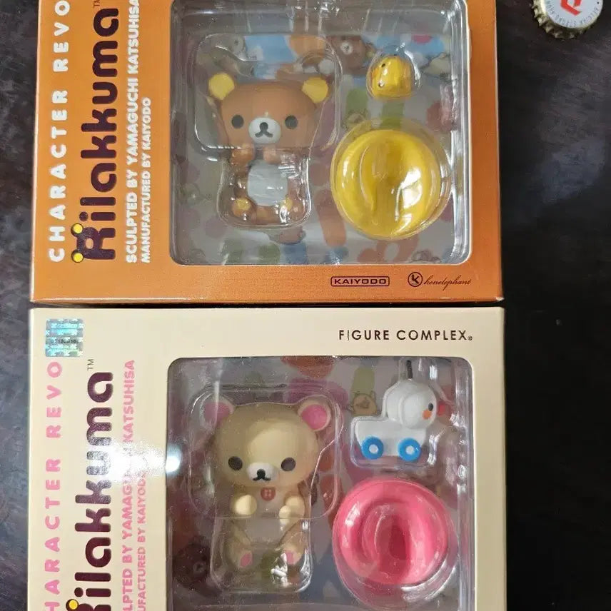 [BUNJANG] San-X Rilakkuma &amp; Korilakkuma Revoltech Figure / 리락쿠마 코리락쿠마 리볼텍