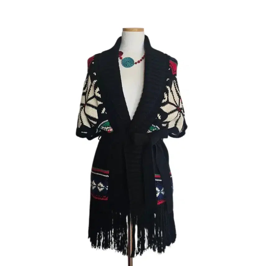 [BUNJANG] Ralph Lauren Ethnic Nordic Knit Cardigan / 랄프로렌 에스닉 니트 가디건