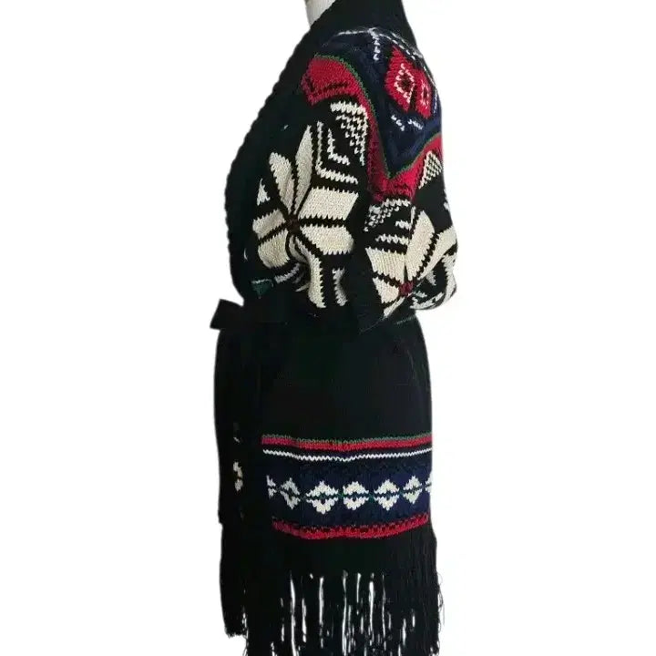 [BUNJANG] Ralph Lauren Ethnic Nordic Knit Cardigan / 랄프로렌 에스닉 니트 가디건