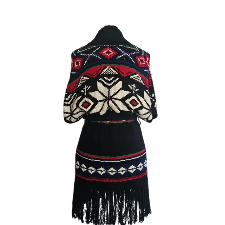 [BUNJANG] Ralph Lauren Ethnic Nordic Knit Cardigan / 랄프로렌 에스닉 니트 가디건