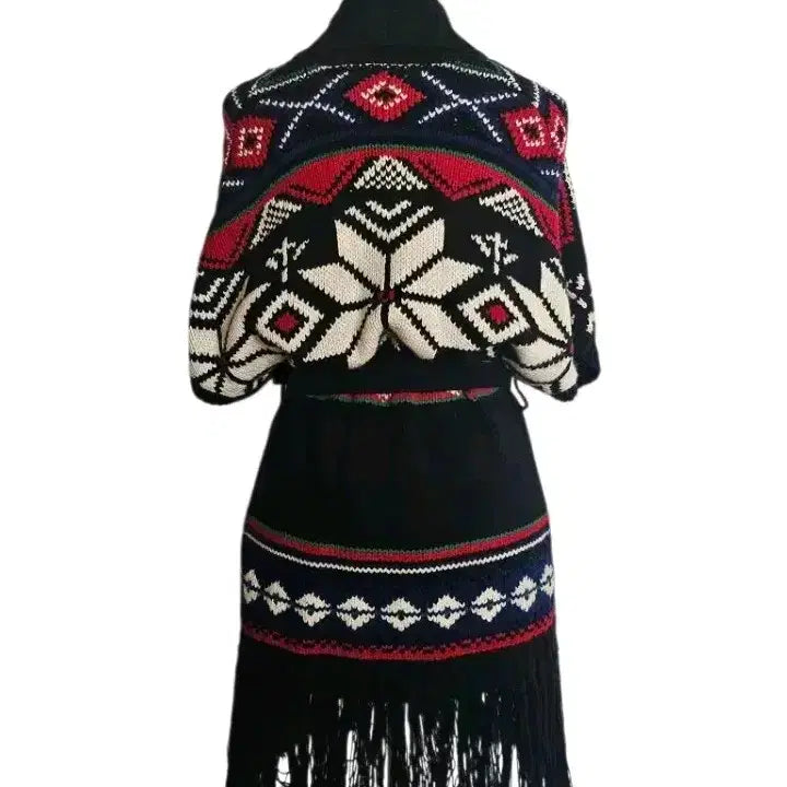 [BUNJANG] Ralph Lauren Ethnic Nordic Knit Cardigan / 랄프로렌 에스닉 니트 가디건