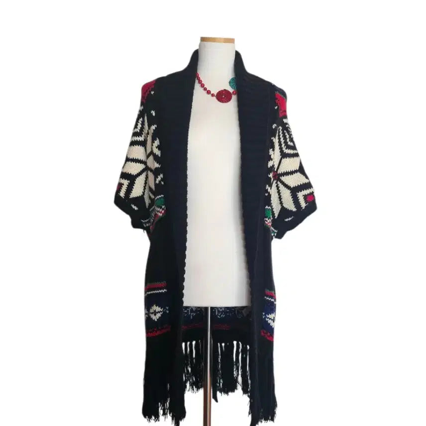 [BUNJANG] Ralph Lauren Ethnic Nordic Knit Cardigan / 랄프로렌 에스닉 니트 가디건