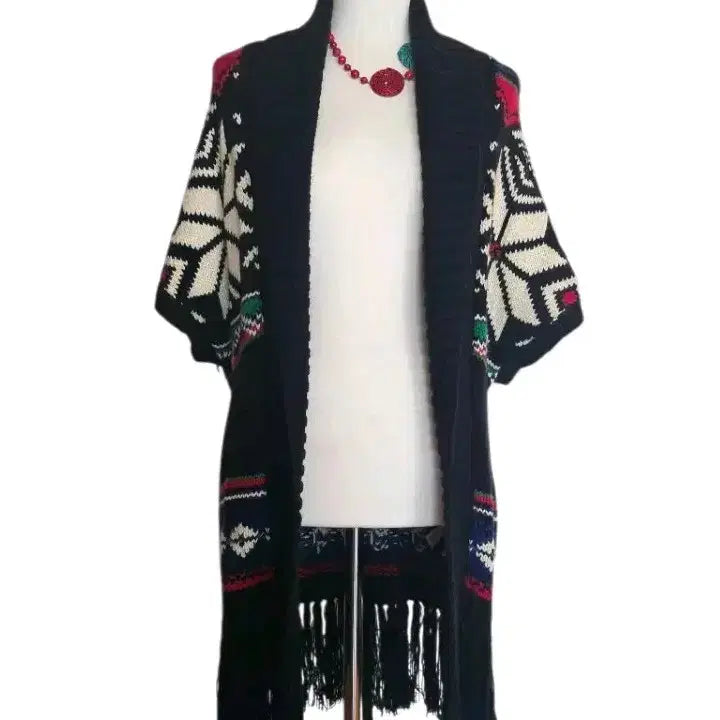 [BUNJANG] Ralph Lauren Ethnic Nordic Knit Cardigan / 랄프로렌 에스닉 니트 가디건