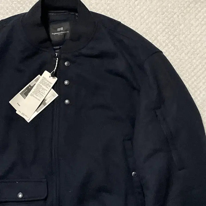 [BUNJANG] Uniqlo Engineered Garments Short Blouson (Navy) / [3XL] 유니클로 X 엔지니어드 가먼츠 쇼트 블루종 네이비 새상품