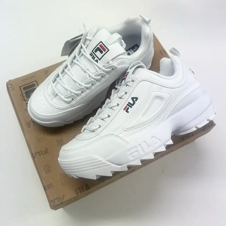 [BUNJANG] Fila Disruptor 2 1998 Sneakers / [250] 휠라 디스럽터 2 1998 운동화 어글리슈즈 1FM00864G