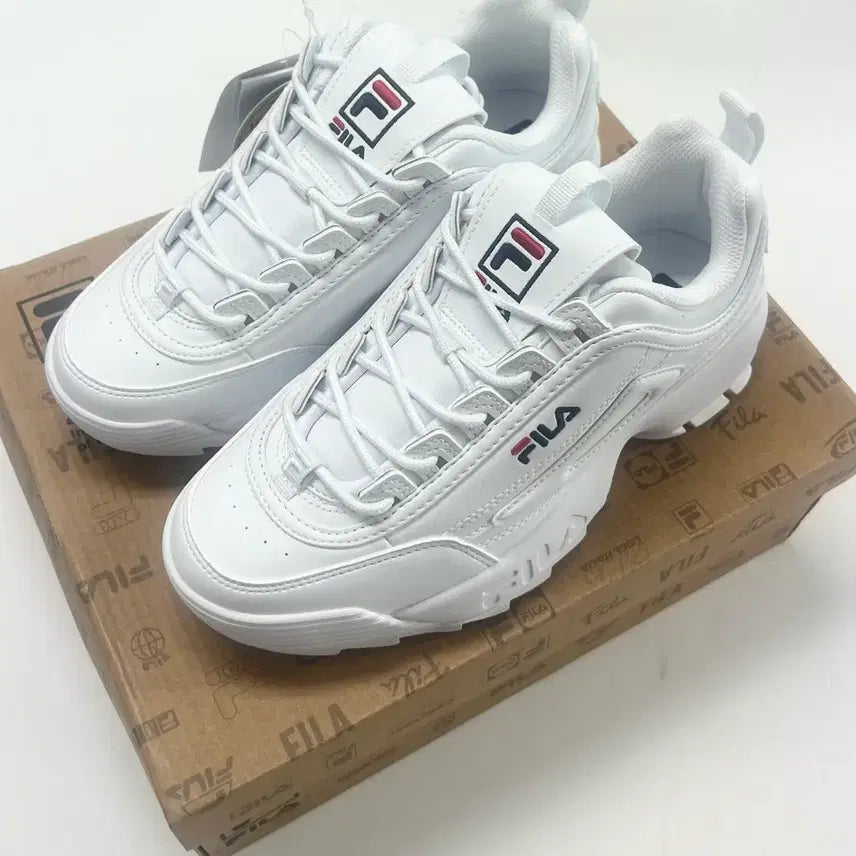 [BUNJANG] Fila Disruptor 2 1998 Sneakers / [250] 휠라 디스럽터 2 1998 운동화 어글리슈즈 1FM00864G