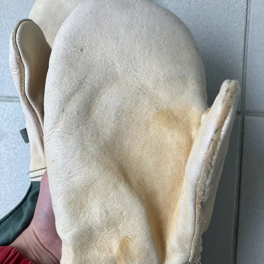 [BUNJANG] USAF N4B Mitten Set Flying Gloves / 80s usaf n4b mitten set 플라잉 장갑