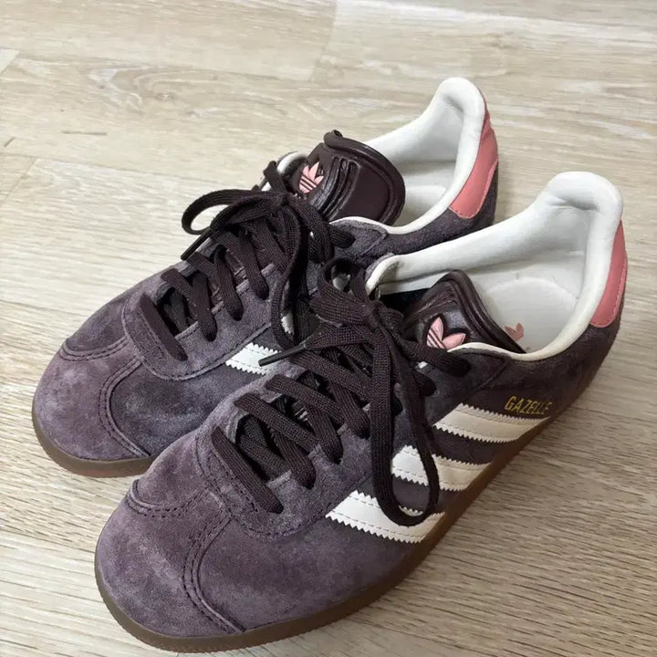 [BUNJANG] Adidas Gazelle Shadow Brown Sneakers / 아디다스 가젤 쉐도우 브라운 220