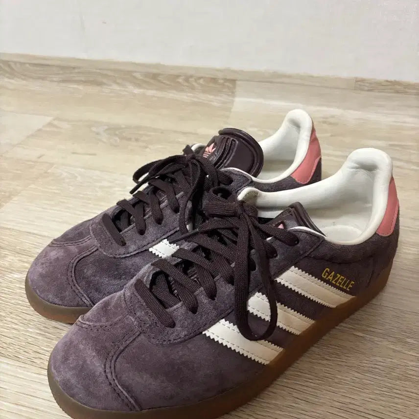 [BUNJANG] Adidas Gazelle Shadow Brown Sneakers / 아디다스 가젤 쉐도우 브라운 220
