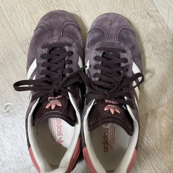 [BUNJANG] Adidas Gazelle Shadow Brown Sneakers / 아디다스 가젤 쉐도우 브라운 220