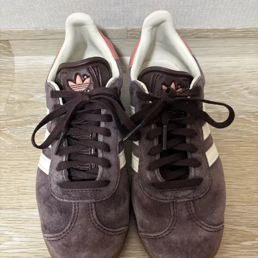 [BUNJANG] Adidas Gazelle Shadow Brown Sneakers / 아디다스 가젤 쉐도우 브라운 220