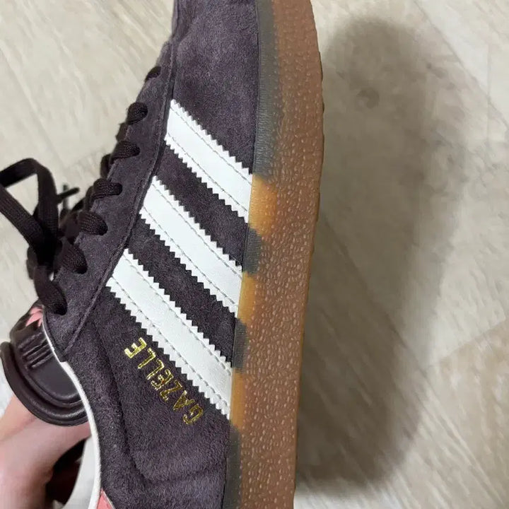 [BUNJANG] Adidas Gazelle Shadow Brown Sneakers / 아디다스 가젤 쉐도우 브라운 220