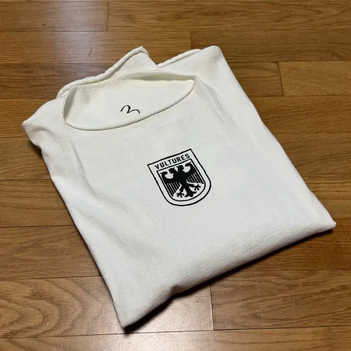 [BUNJANG] Easy Vertices Long Sleeve T-shirt (White) / [3] 이지 벌처스 롱슬리브 티셔츠 화이트