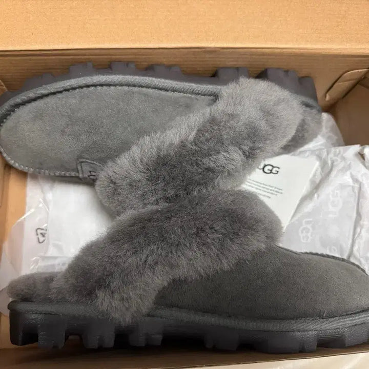 [BUNJANG] UGG Coquette Gray US7 / 어그 코케트 그레이 US7, 240 사이즈
