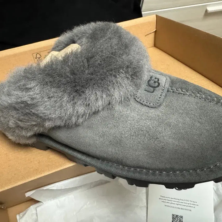 [BUNJANG] UGG Coquette Gray US7 / 어그 코케트 그레이 US7, 240 사이즈