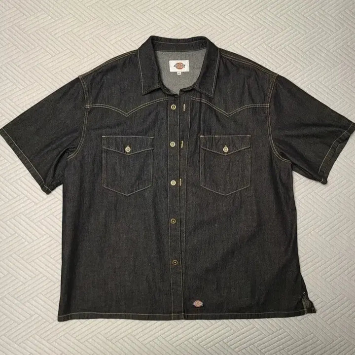 [BUNJANG] Dickies Denim Work Shirt XXL / 디키즈 데님 워크 셔츠 XXL 사이즈