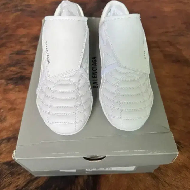 [BUNJANG] Balenciaga Soccer Sneakers White / 발렌시아가 싸커 스니커즈 화이트