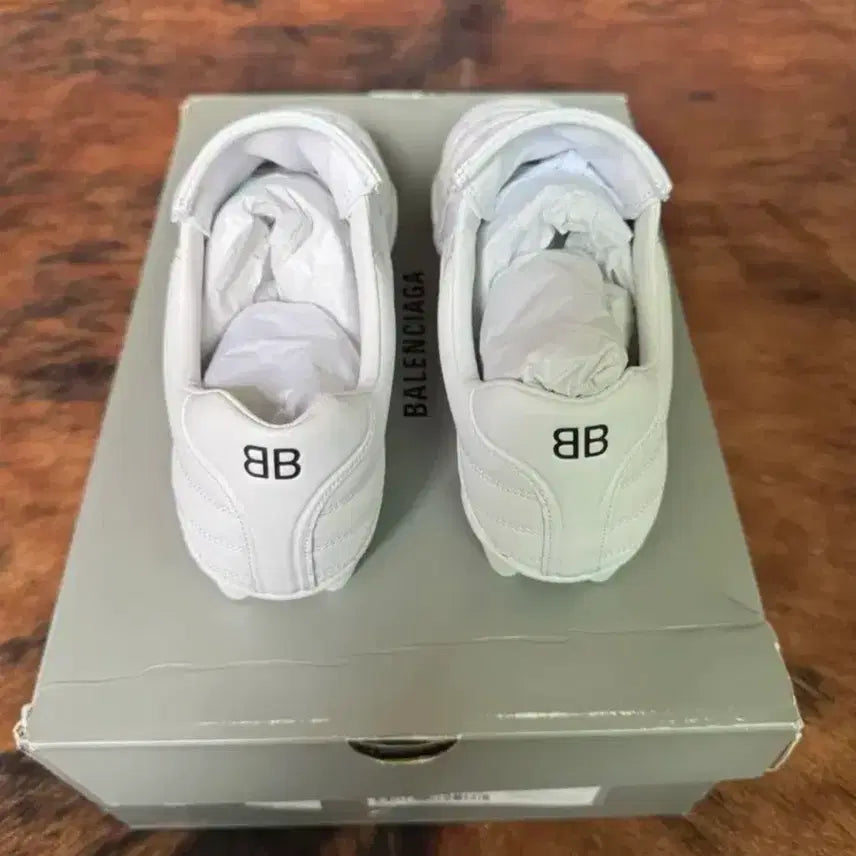 [BUNJANG] Balenciaga Soccer Sneakers White / 발렌시아가 싸커 스니커즈 화이트