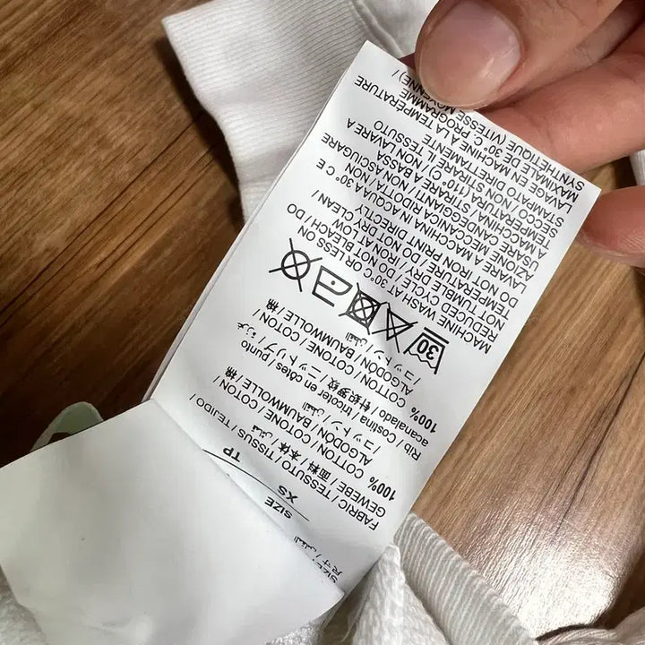 [BUNJANG] Off-White Flower Print Hoodie / [오프화이트]플라워 프린팅 후드티