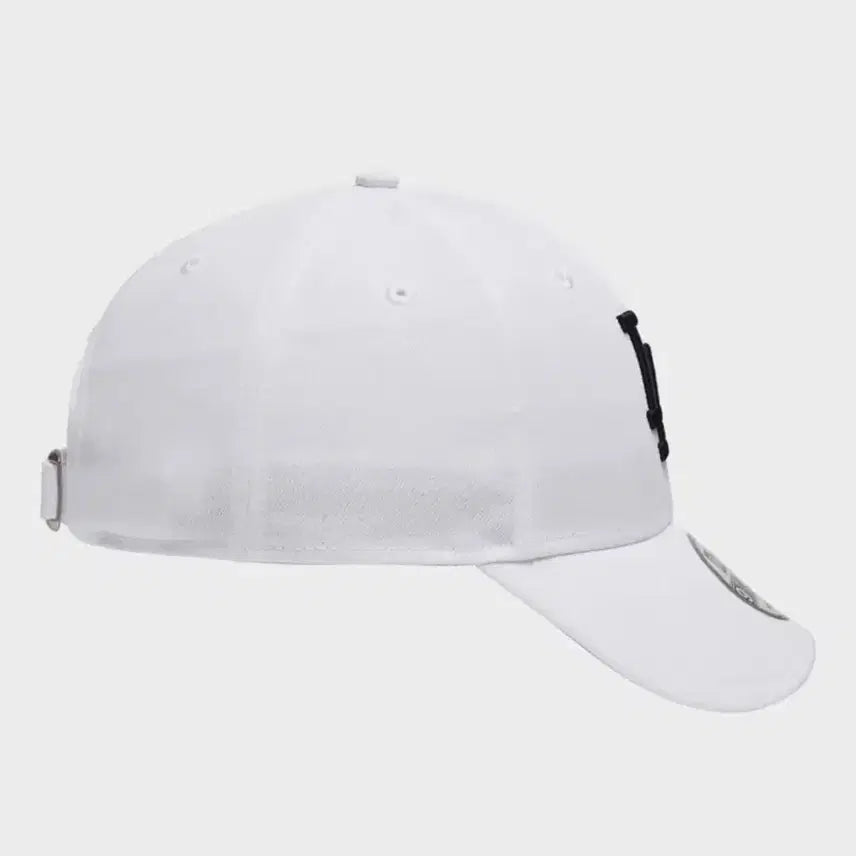 [BUNJANG] MLB LA Dodgers Black on White Cap / (새제품) 뉴에라 MLB 블랙 온 화이트 LA 다저스 볼캡