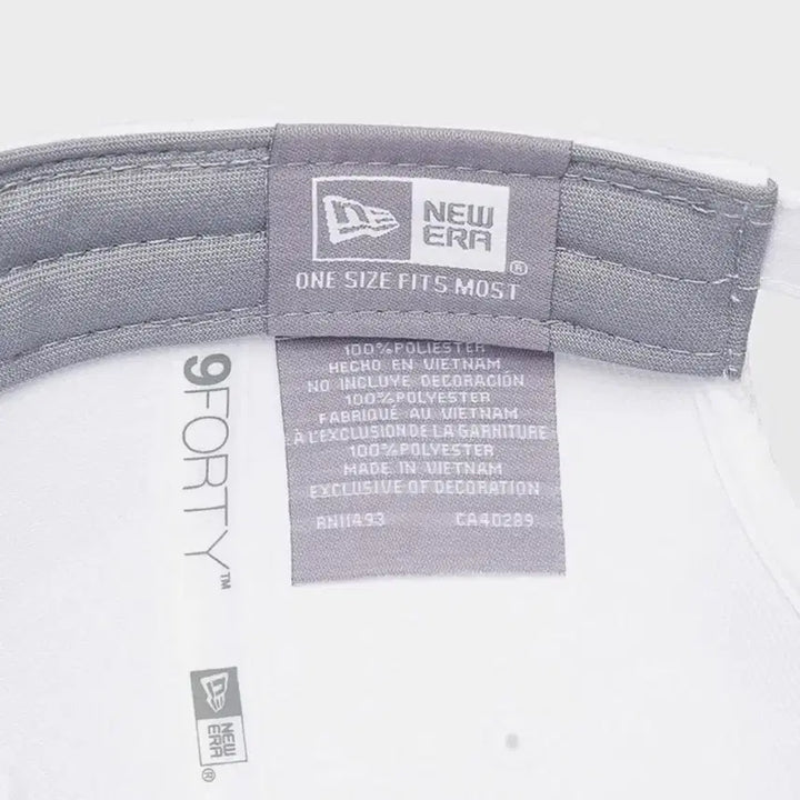 [BUNJANG] MLB LA Dodgers Black on White Cap / (새제품) 뉴에라 MLB 블랙 온 화이트 LA 다저스 볼캡