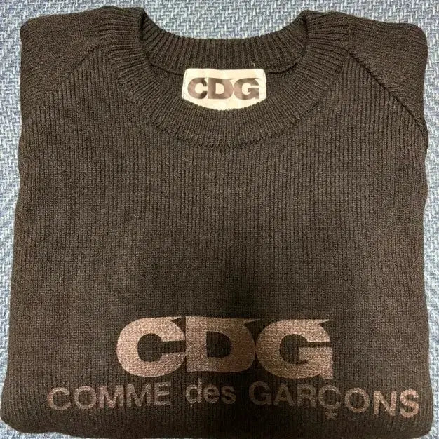 [BUNJANG] CDG Full-Over Knit / 꼼데가르송 cdg풀오버니트2xl (25년제조)