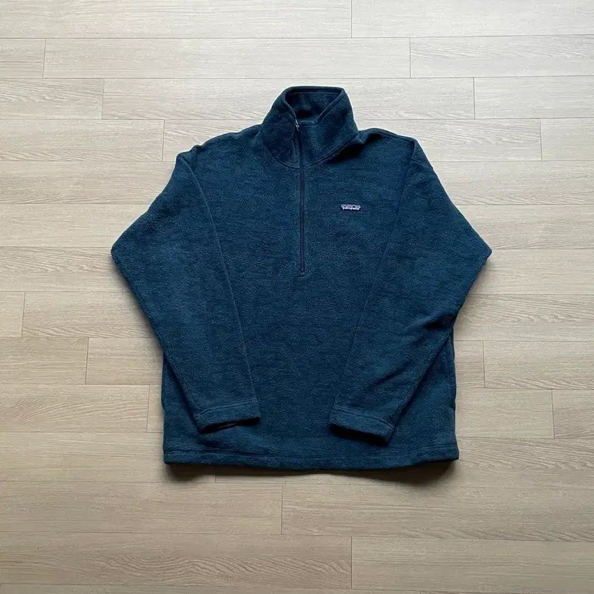 [BUNJANG] Patagonia Synchilla Navy Pattern Fleece Jacket / 파타고니아 집업 신칠라 네이비 패턴 마수피얼 플리스  patagonia