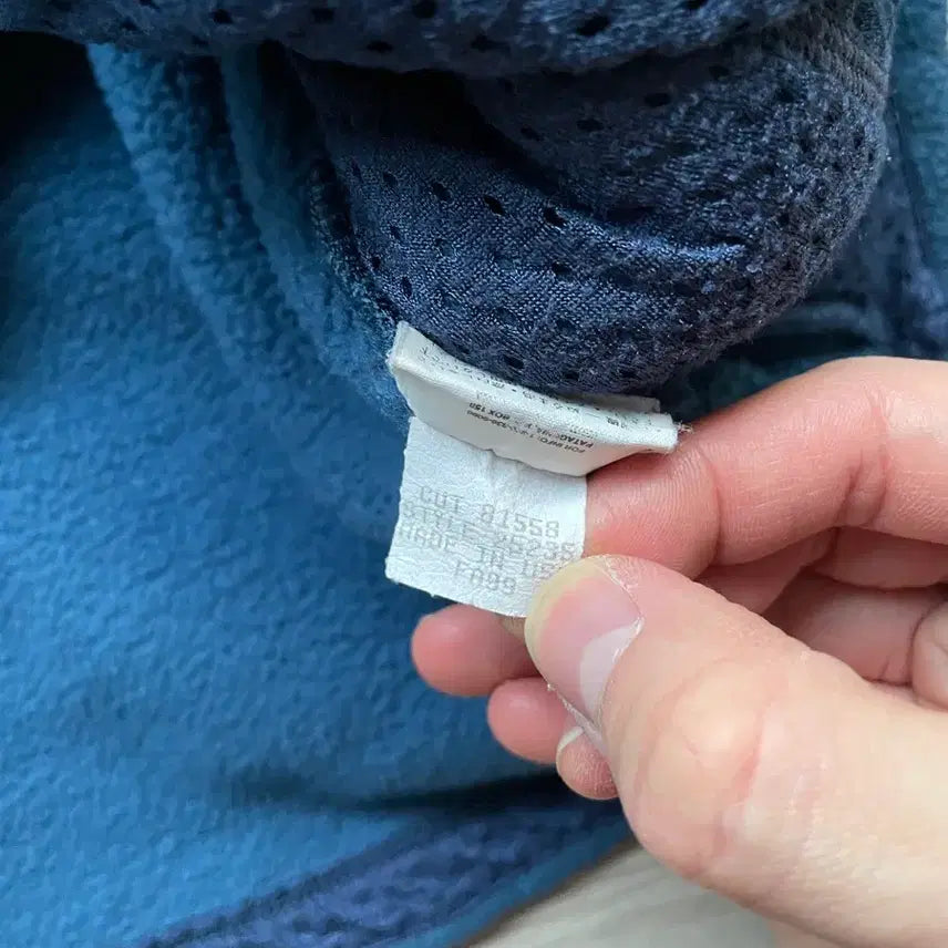 [BUNJANG] Patagonia Synchilla Navy Pattern Fleece Jacket / 파타고니아 집업 신칠라 네이비 패턴 마수피얼 플리스  patagonia