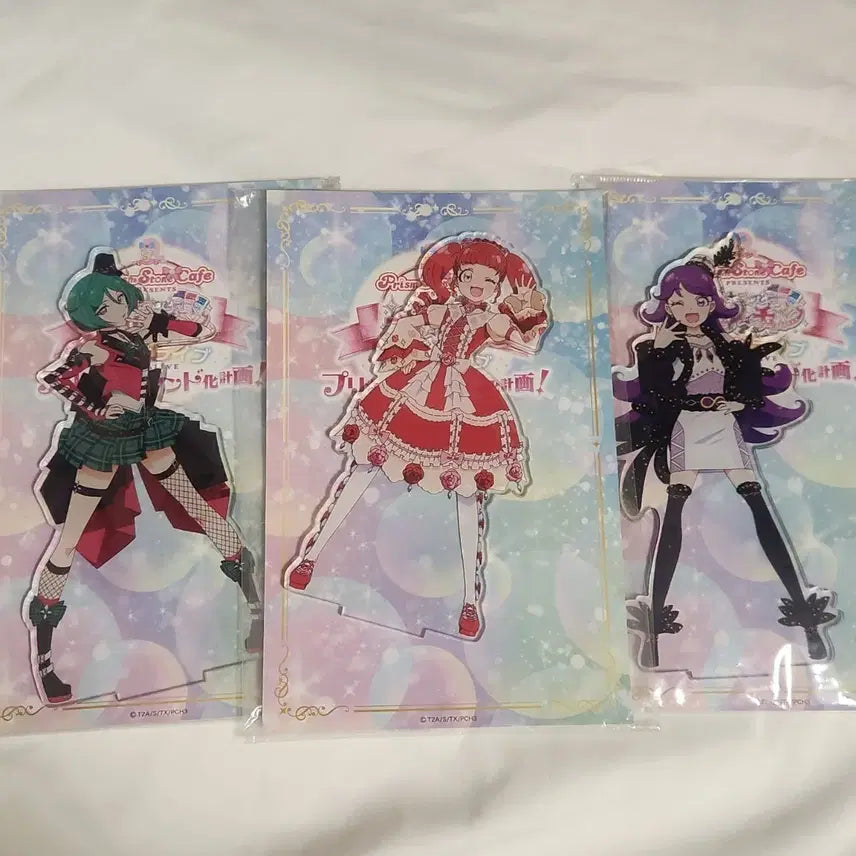 [BUNJANG] Pri-Chan Meltick Star 5th Anniversary Acrylic Stand Set / [프리채널] 멜틱스타 5주년 아크릴스탠드 세트