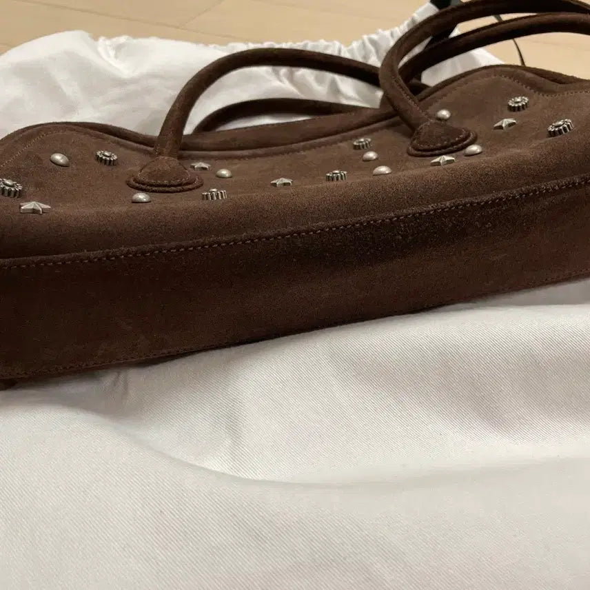 [BUNJANG] Margesherwood Boston Bag Chocolate Brown / 마지셔우드 소프트 보스턴백 초코 브라운