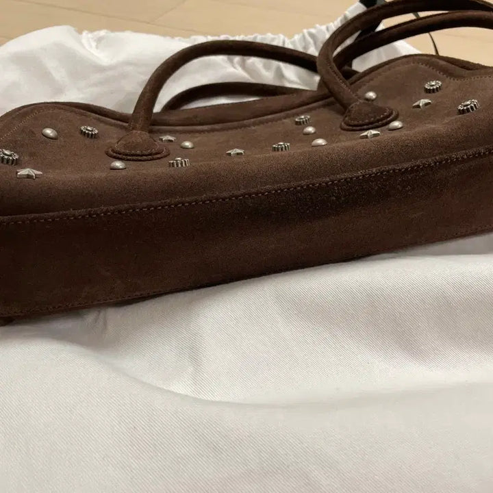 [BUNJANG] Margesherwood Boston Bag Chocolate Brown / 마지셔우드 소프트 보스턴백 초코 브라운